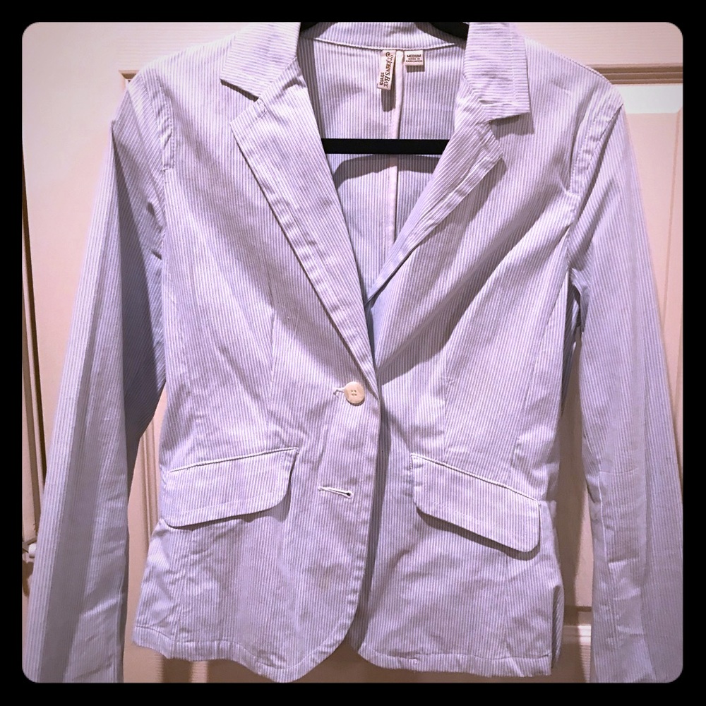 Cute pin striped ladies jacket